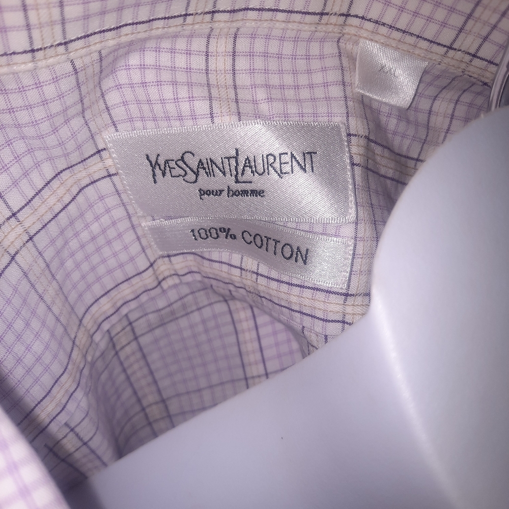 YSL long sleeve white monogram XXL - Picture 4 of 4